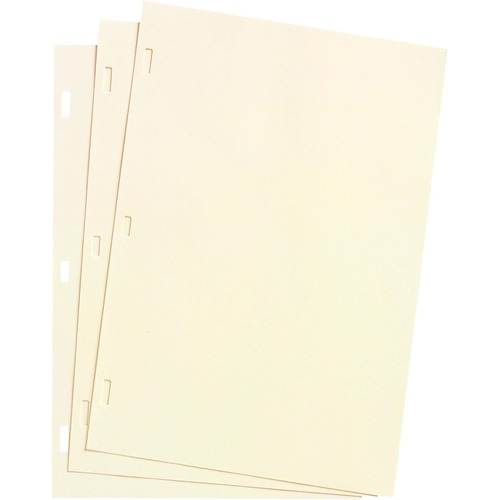 Wilson Jones Plain Ledger Paper - 28 lb - Letter - 8.50