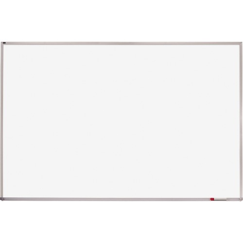 Quartet Whiteboard - 48" (4 ft) Width x 72" (6 ft) Height - White Melamine Surface - Silver Aluminum Frame - Horizontal - 1 Each