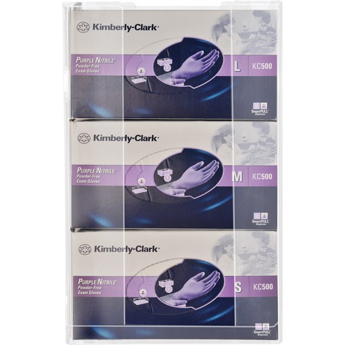 Kantek Acrylic Glove Box Holders - Acrylic - 1 Each - Clear
