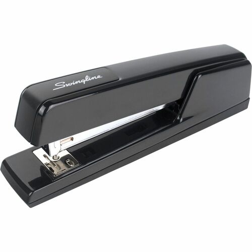 Swingline 747 Classic Stapler - Staples Upto 20 Sheet of 20lb Paper - Holds Upto 210 Staple - Full Strip - Staple Size: 0.25" - Black - Metal, Die-cast - 1 Each