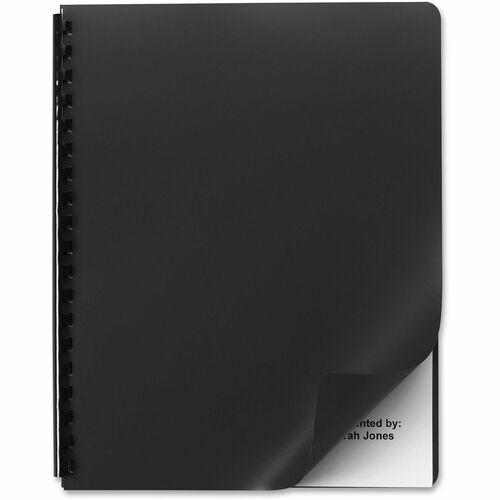 GBC, Presentation Cover, Black, 8 3/4