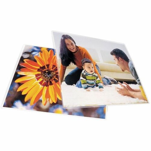 GBC EZUse Thermal Laminating Pouches - Sheet Size Supported: Letter 8.50" Width x 11" Length - Laminating Pouch/Sheet Size: 9" Width x 11.50" Length x 5 mil Thickness - Glossy - for Document - UV Resistant, Durable, Fade Resistant - Clear - 10 / Pack