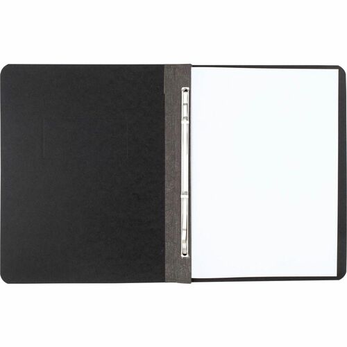 Acco Letter Recycled Report Cover - 3" Folder Capacity - 8 1/2" x 11" - Pressboard, Tyvek - Black - 30% Recycled - 1 Each