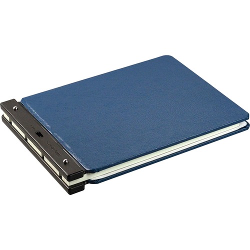 Wilson Jones® Nomad® Vinyl-Guarded® Binders, Toplock, 11" x 17" , Light Blue - 2" Binder Capacity - Ledger - 11" x 17" Sheet Size - Fastener(s): Post - Vinyl - Light Blue - Durable Hinge, Locking Mechanism, Locking Slide, Heavyweight - 1 Each