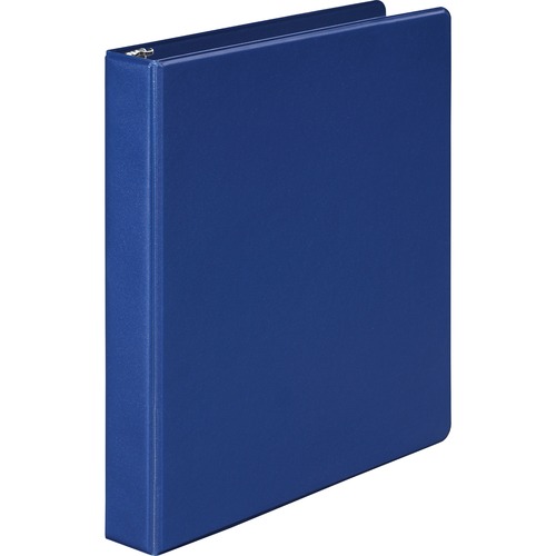 Wilson Jones 368 Basic Binder - 1" Binder Capacity - Letter - 8 1/2" x 11" Sheet Size - 175 Sheet Capacity - 3 x Round Ring Fastener(s) - 2 Internal Pocket(s) - Blue - Eco-friendly, Opaque - 1 Each