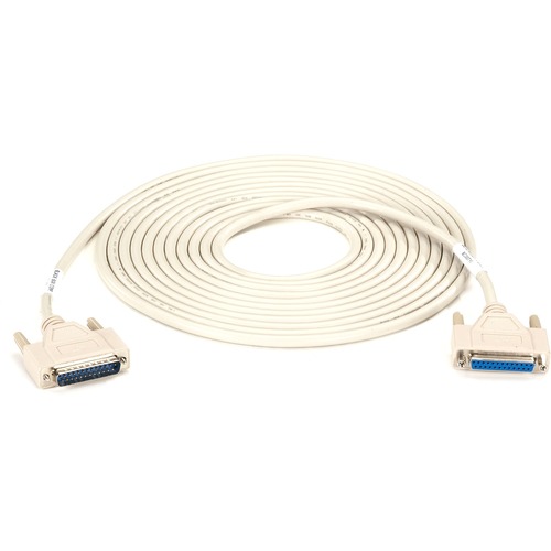 Black Box RS-232 Serial Extension Cable - DB-25 Male Serial - DB-25 Female - 20ft