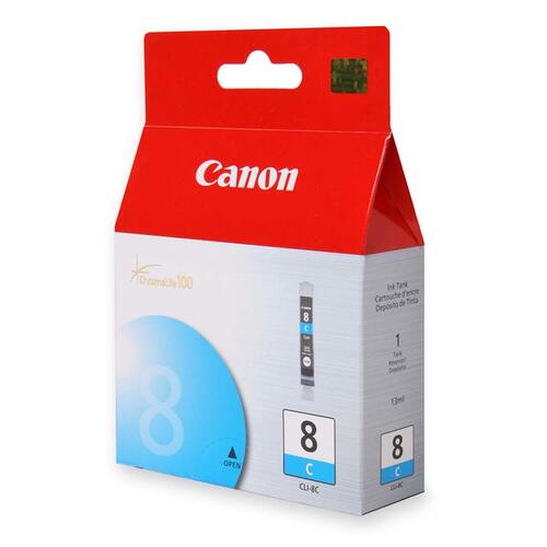Canon CLI-8C Cyan Ink Cartridge - Inkjet