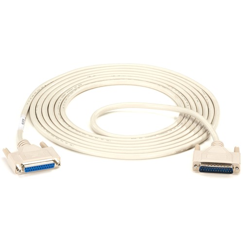 Black Box RS-232 Serial Extension Cable - DB-25 Male Serial - DB-25 Female - 15ft