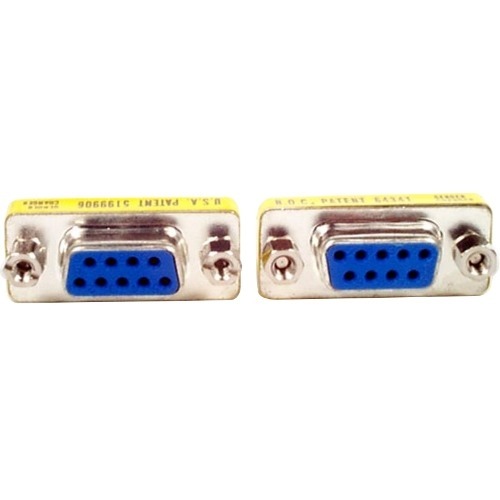 StarTech.com Slimline Serial DB9 Gender Changer - Slimline - Serial gender changer - DB-9 (F) - DB-9 (F) - Convert a DB9 9-pin male connector into a DB9 9-pin female connector