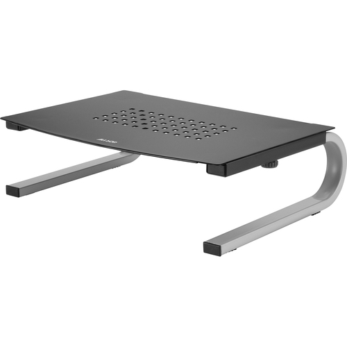 Allsop Redmond Monitor Stand 14-Inch Wide Platform - (29248) - 40 lb Load Capacity - 14.6" Width - Desktop - Metal - Black