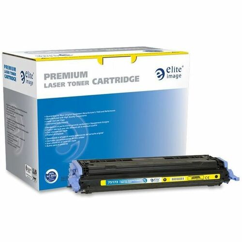 Elite Image Remanufactured Laser Toner Cartridge - Alternative for HP 124A (Q6002A) - Yellow - 1 Each - 2000 Pages