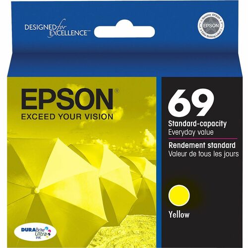 Epson DURABrite Original Ink Cartridge - Inkjet - 350 Pages - Yellow - 1 Each - Ink Cartridges & Printheads - EPST069420S
