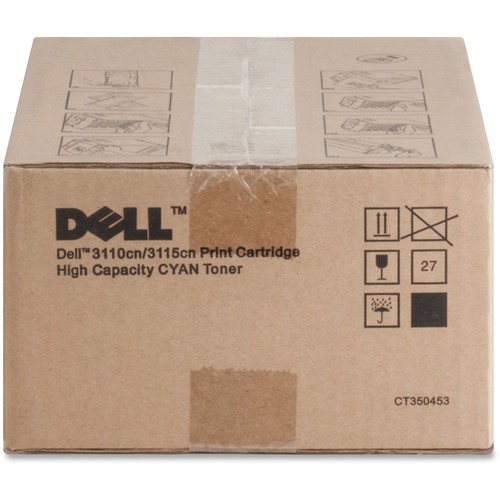 Picture of Dell Original High Yield Laser Toner Cartridge - Cyan - 1 / Each