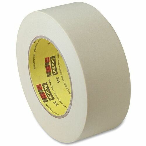 Scotch General-Purpose Masking Tape - 60 yd Length x 2" Width - 5.9 mil Thickness - 3" Core - Rubber Backing - For Masking - 1 / Roll - Tan