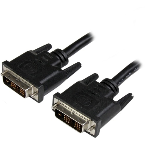 StarTech.com 18in DVI-D Single Link Cable - M/M - Provide a high-speed, crystal-clear connection to your DVI digital devices, with a short 18-inch cable - DVI-D Single Link Cable - DVI-D Cable - 18in Male to Male DVI-D Cable - 18in DVI-D Single Link Digit