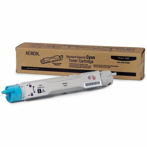 Xerox Original Laser Toner Cartridge - Cyan - 1 Each - 5000 Pages