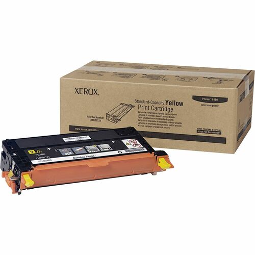 Xerox Original Toner Cartridge - Laser - Yellow - 1 Each - Laser Toner Cartridges - XER113R00721