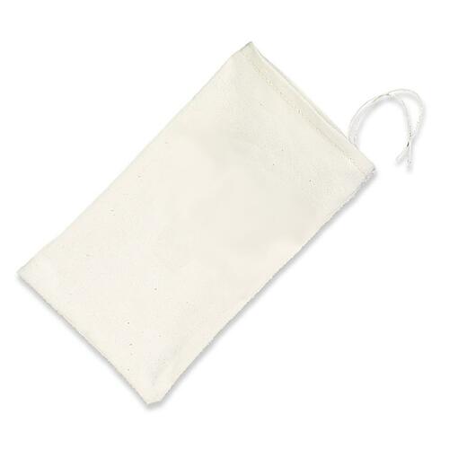 SKILCRAFT Mailing Bag - 8" x 4.5" - Cotton - 16 / Pack - Natural