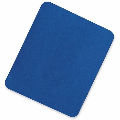 SKILCRAFT Computer Mouse Pad - 9.38" x 7.88" Dimension - Blue - Rubber - 1 Pack