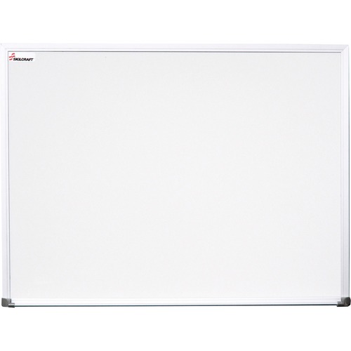 SKILCRAFT Dry Erase Wall Markerboard - 36" x 24" - White