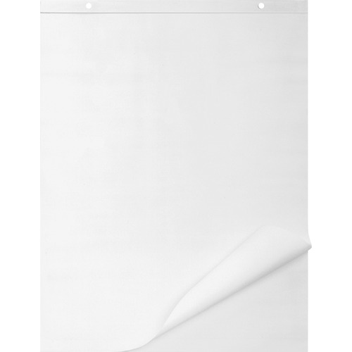 SKILCRAFT Unruled Easel Pad - 50 Sheets - Plain - 20 lb Basis Weight - 27" x 34" - White Paper - Perforated - 1 Each