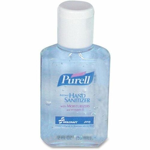 SKILCRAFT Purell Instant Hand Sanitizer - Light Citrus Scent - 2fl oz - Moisturizing, Non-sticky, Non-toxic, Hypoallergenic - 24 / Box