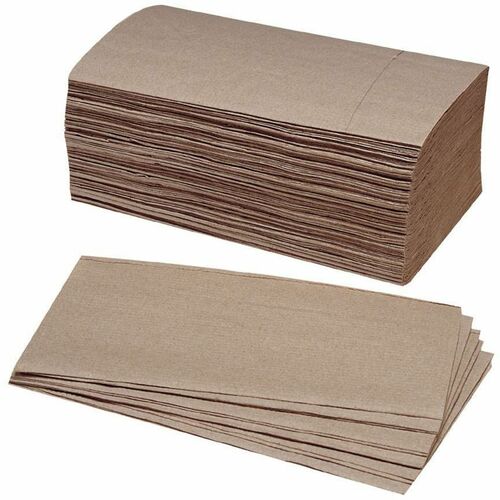 SKILCRAFT Kraft Paper Towel - Kraft - Paper - Bleach-free - For Restroom - 250 Per Bundle - 4000 / Box