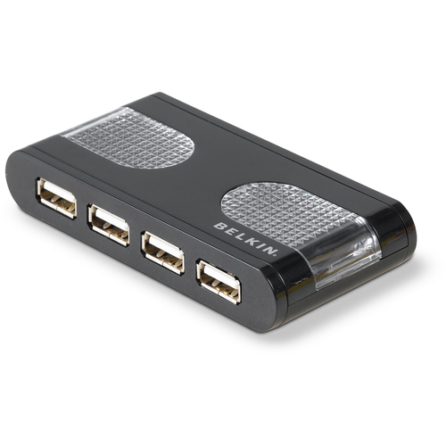 BELKIN F5U700 BLK   HI SPEED USB 2.0 7 PORT LIGHTED HUB  