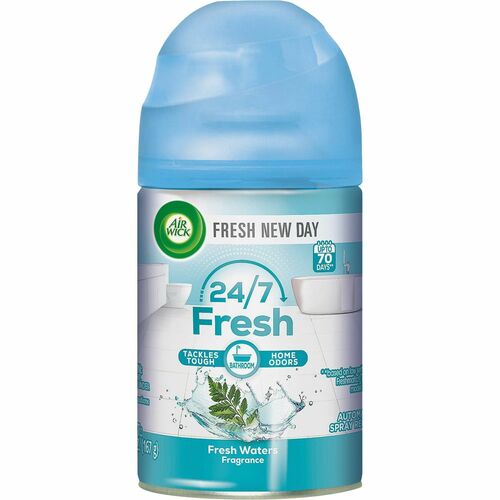 Air Wick Freshmatic Air Freshener Spray Refill - Spray - 5.9 fl oz (0.2 quart) - Freshwater - 60 Day - 1 Each - Odor Neutralizer