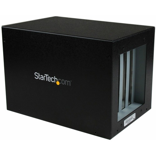 StarTech.com PCI Express to 4 Slot PCI Expansion System - PCI Express to Four Slot PCI Expansion Bay - System bus extender - Add four external PCI expansion card slots to a desktop or laptop computer system - pci expansion chassis - external pci slot - pc