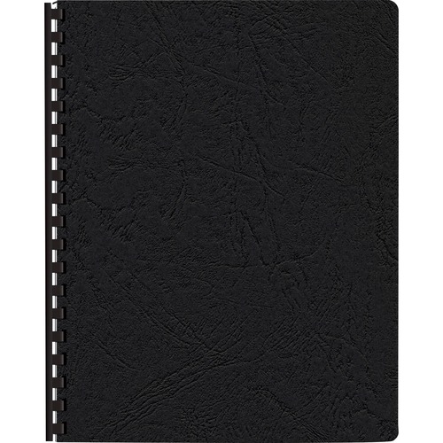 Fellowes Expressions Oversize Grain Presentation Covers - 11.3" Height x 8.8" Width x 0.1" Depth - For Letter 8 3/4" x 11" Sheet - Leather - 200 / Pack