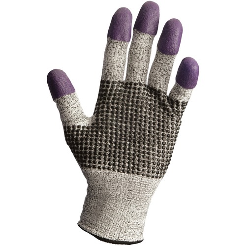 Kleenguard G60 Level 3 Purple Nitrile Cut-Resistant Gloves - 8 Size Number - Medium Size - For Right/Left Hand - Purple - Cut Resistant - 2 / Pair