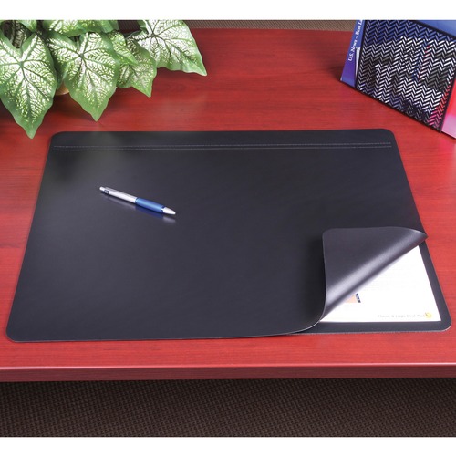 Artistic Hide-Away Desk Pads - Rectangle - 24" (609.60 mm) Width x 19" (482.60 mm) Depth - Foam - Rhinolin - Black