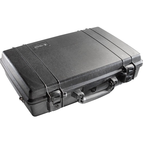 Pelican PELICAN 1490 CASE W/ PICK N PLUCK FOAM INTERIOR BLACK - Crush Proof, Dust Proof, Water Proof - Polycarbonate, Acrylonitrile Butadiene Styrene (ABS) Body - Handle - 13.9" Height x 19.9" Width x 4.7" Depth