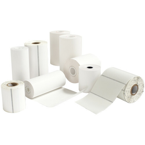 Printek FieldPro 4" Receipt Paper Roll Prem Grd, 36 pk - A6 - 4 1/10" x 5 4/5" - 10 lb Basis Weight - 36 Roll