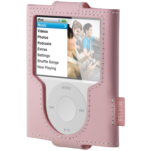 Belkin Leather Sleeve for iPod nano 3G - Leather - Pink