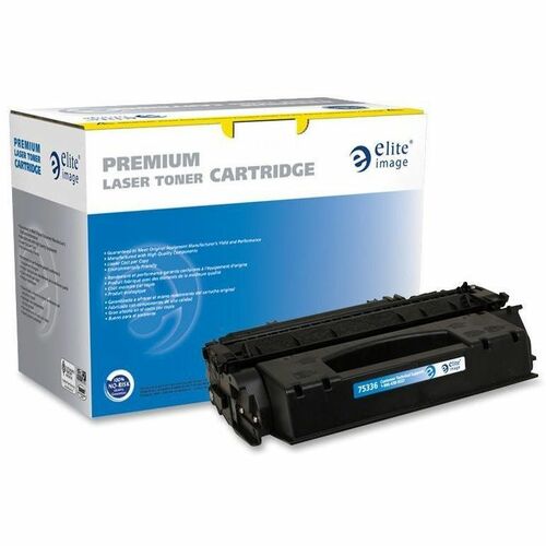 Elite Image Remanufactured Toner Cartridge - Alternative for HP 53X (Q7553X) - Laser - 7000 Pages - Black - 1 Each