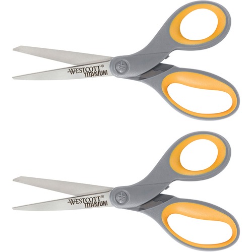 Acme United Corporation KleenEarth Basic 8 Inch Scissors, Straight