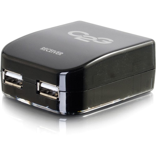 C2G 2-Port USB 1.1 Superbooster Dongle - Receiver - USB - External - 2 USB Port(s) - 1 Network (RJ-45) Port(s)