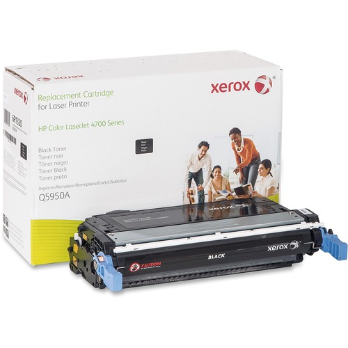 Xerox Remanufactured Laser Toner Cartridge - Alternative for HP 643A (Q5950A) - Black - 1 Each - 11000 Pages