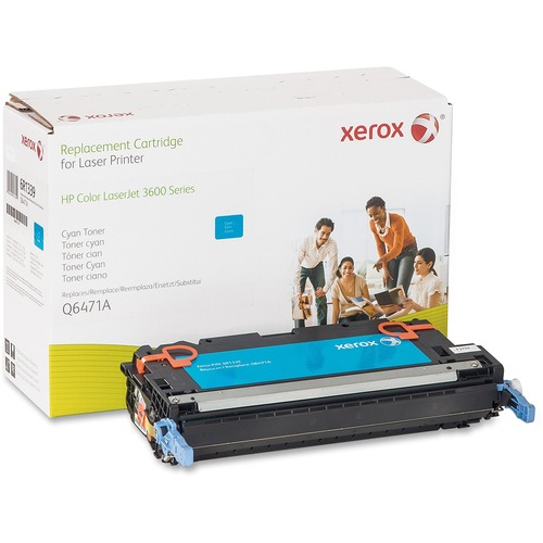 Xerox Remanufactured Laser Toner Cartridge - Alternative for HP 502A (Q6471A) - Cyan - 1 Each - 4000 Pages