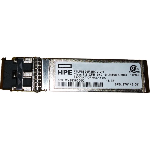 HP StorageWorks SFP Module - For Data Networking, Optical Network - 1 x Fiber Channel Network - Optical Fiber8 Gigabit Ethernet - Fiber Channel