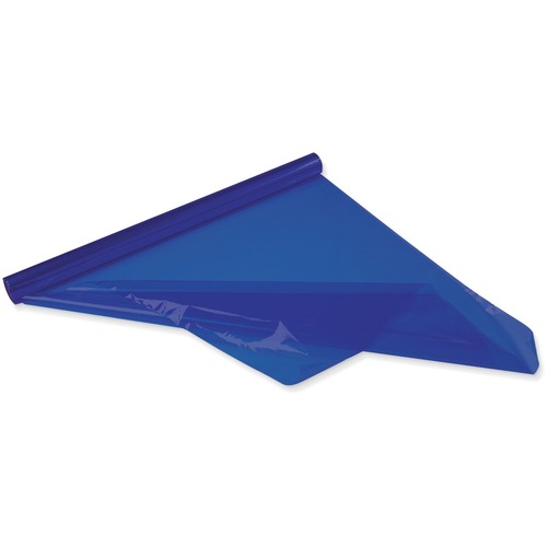 Pacon Cellophane Wrap - 20" (508 mm) Width x 12.50 ft (3810 mm) Length - Flexible, Transparent, Moisture Proof - Cellophane - Blue
