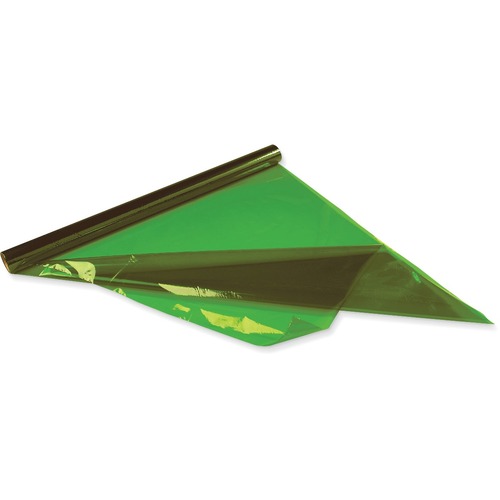 Pacon Cellophane Wrap - 20" (508 mm) Width x 12.50 ft (3810 mm) Length - Flexible, Transparent, Moisture Proof - Cellophane - Green