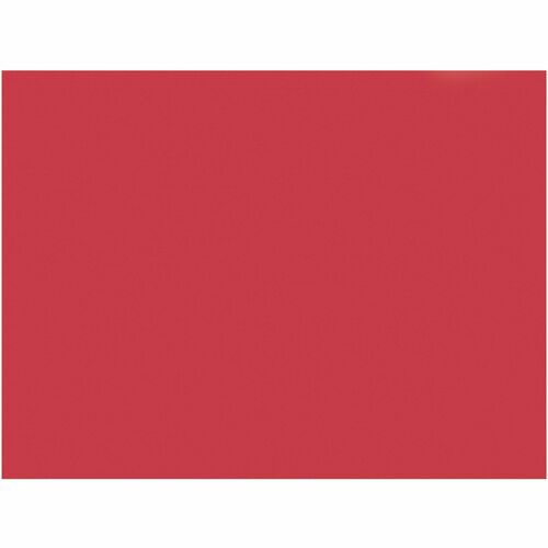 Prang Construction Paper - Multipurpose - 24"Width x 18"Length - 50 / Pack - Holiday Red