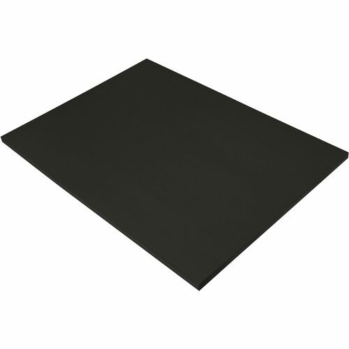 Prang Construction Paper - Multipurpose - 24"Width x 18"Length - 50 / Pack - Black - Groundwood