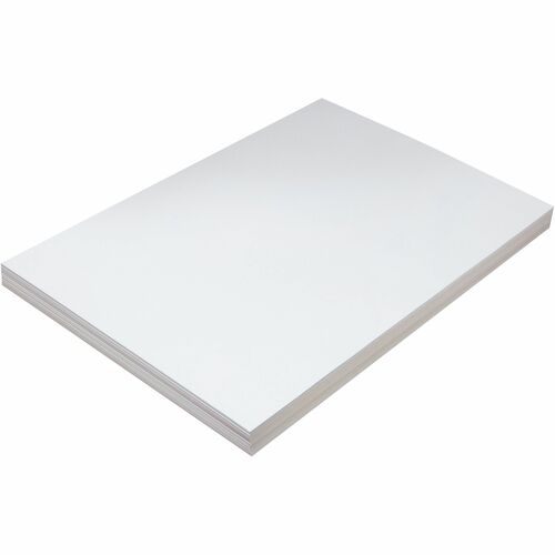 Pacon Medium Weight Multipurpose Tagboard - Multipurpose - 12"Width x 18"Length - 100 / Pack - White
