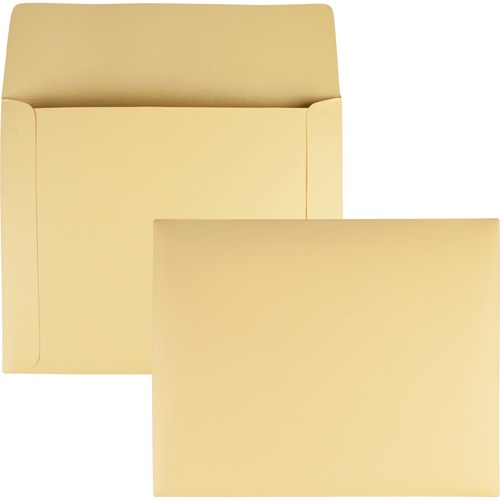 Quality Park Filing Envelopes - File - 9 1/2" Width x 11 3/4" Length - 110 lb - 100 / Box