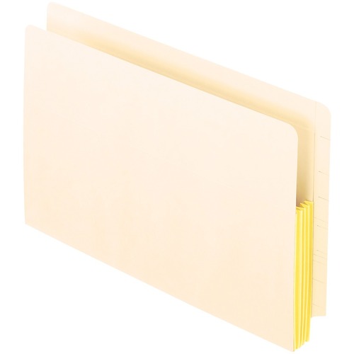 Pendaflex Legal Recycled File Pocket - 8 1/2" x 14" - 3 1/2" Expansion - End Tab Location - Manila - 30% Fiber Recycled - 1 Each = PFX22822