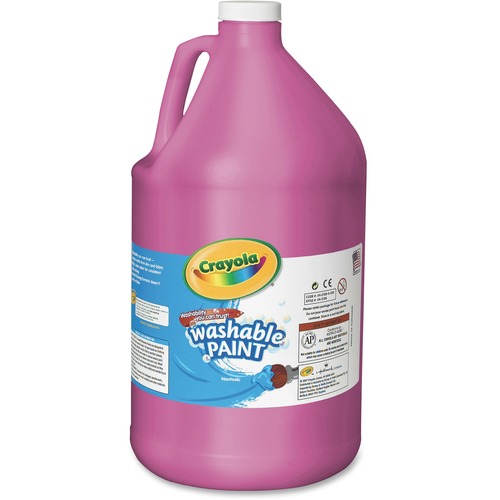 Crayola 1 Gallon Washable Paint - 1 Color(s) - Magenta - 1 gal - Washable - 1 Each